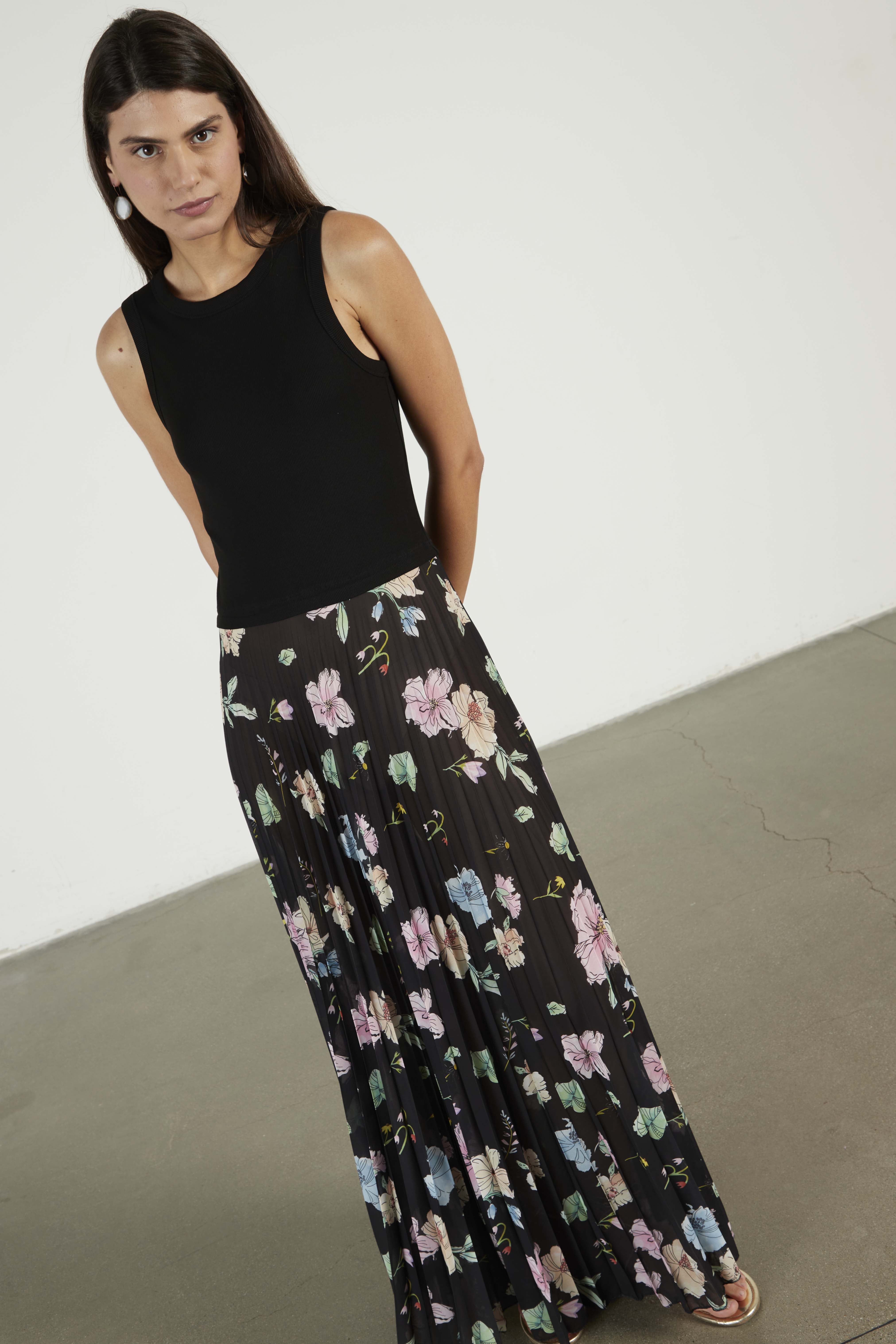 Tank top dress Black