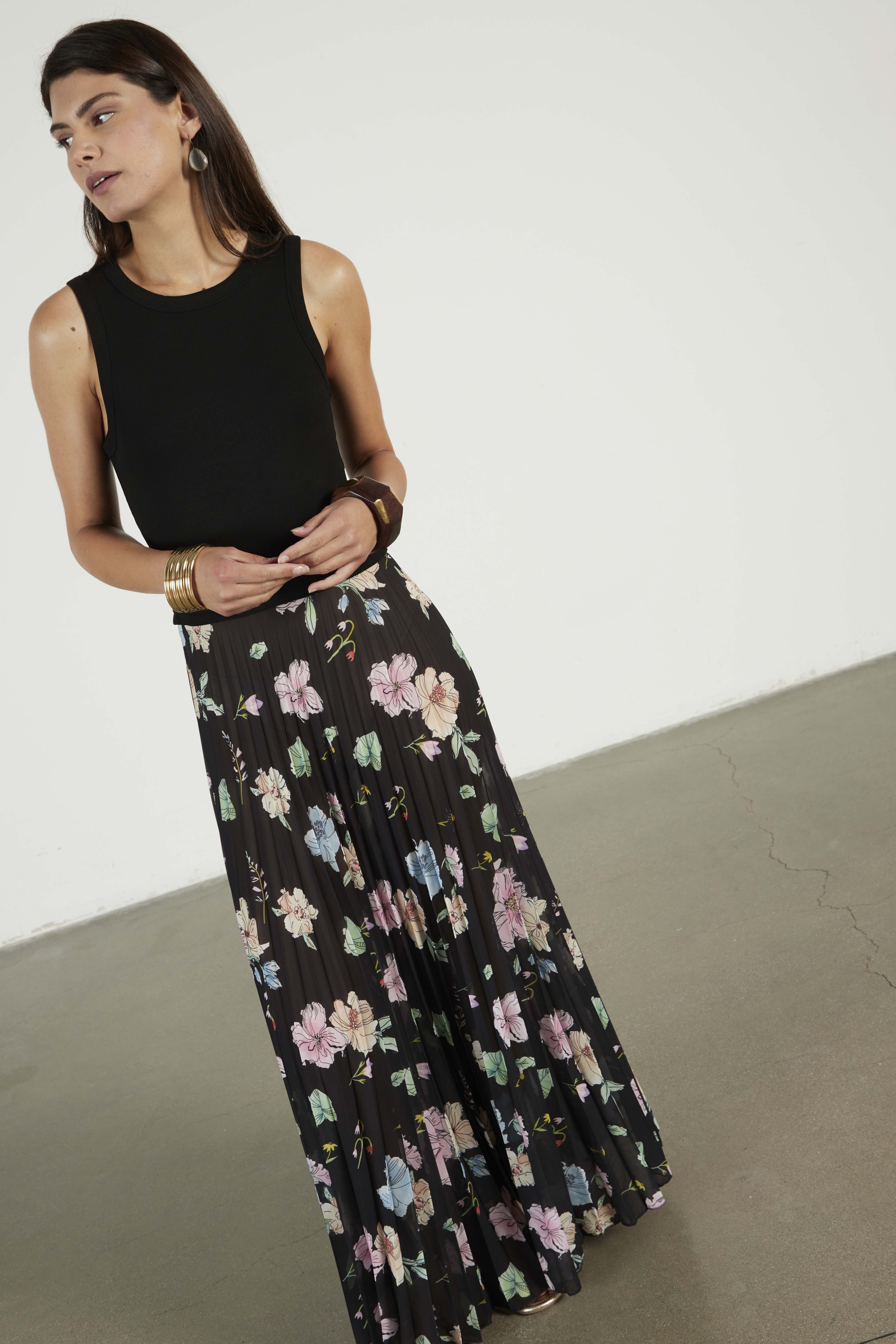 Tank top dress Black