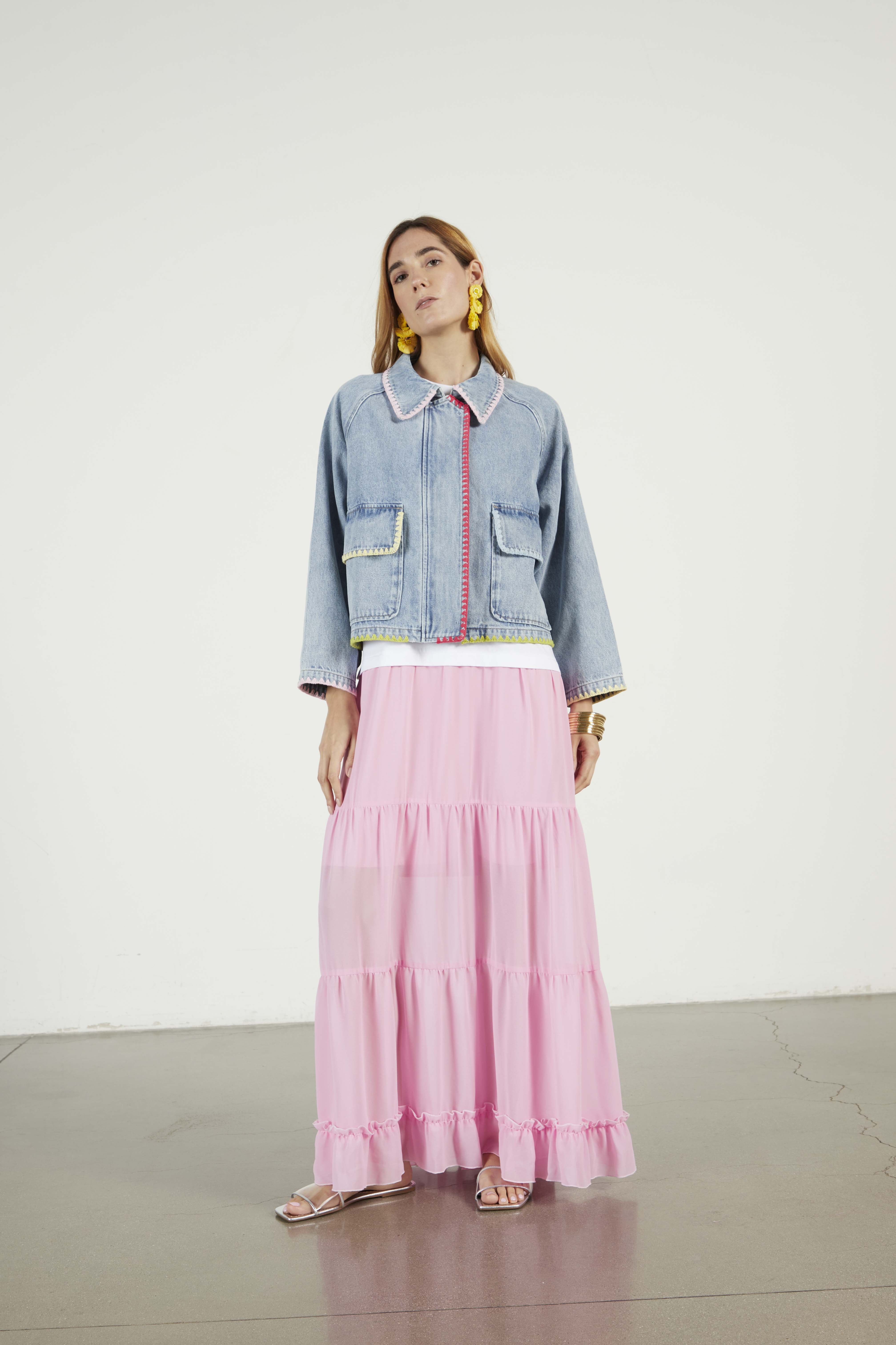 Embroidery Denim Jacket