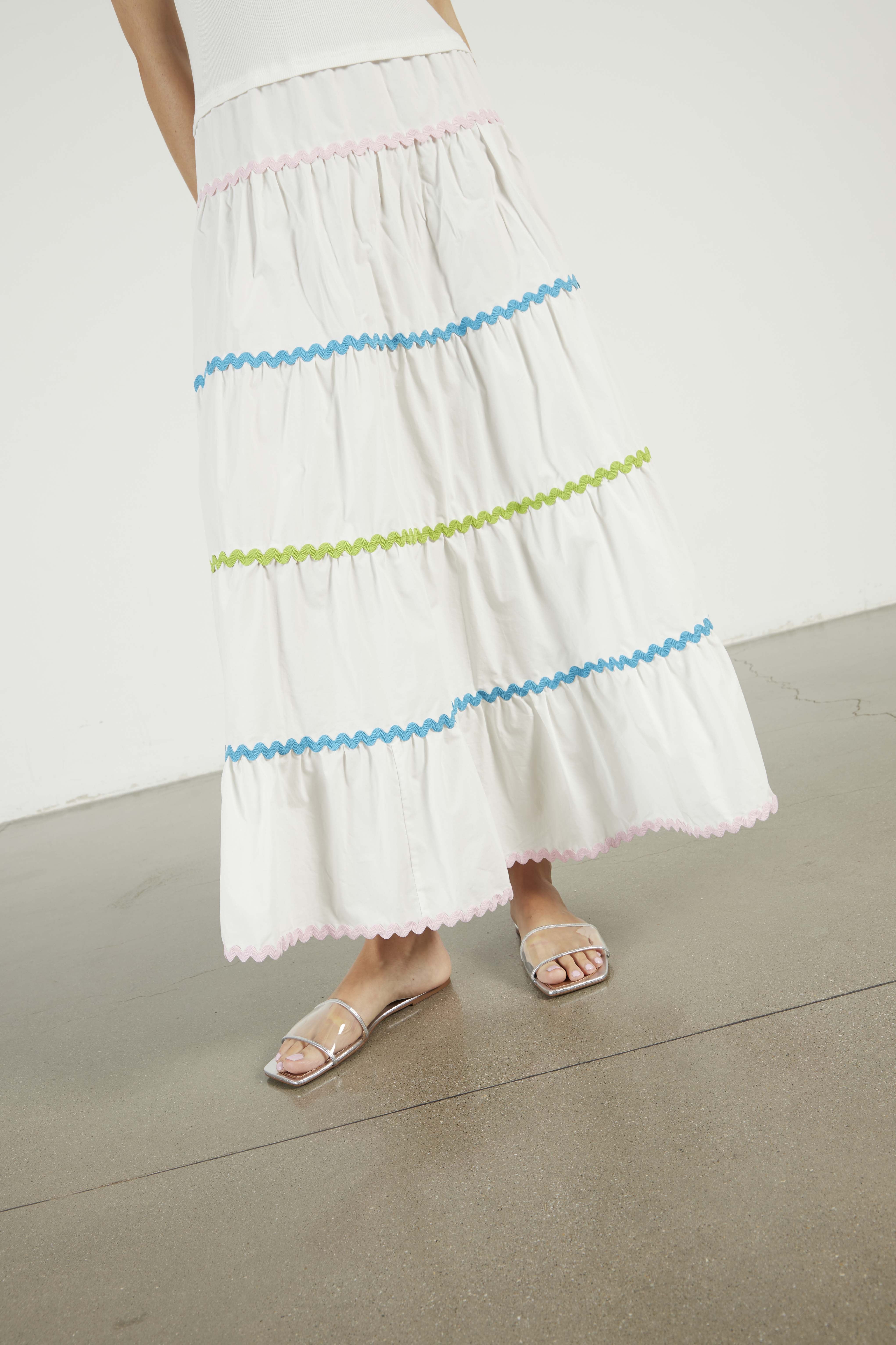 Tank top dress white