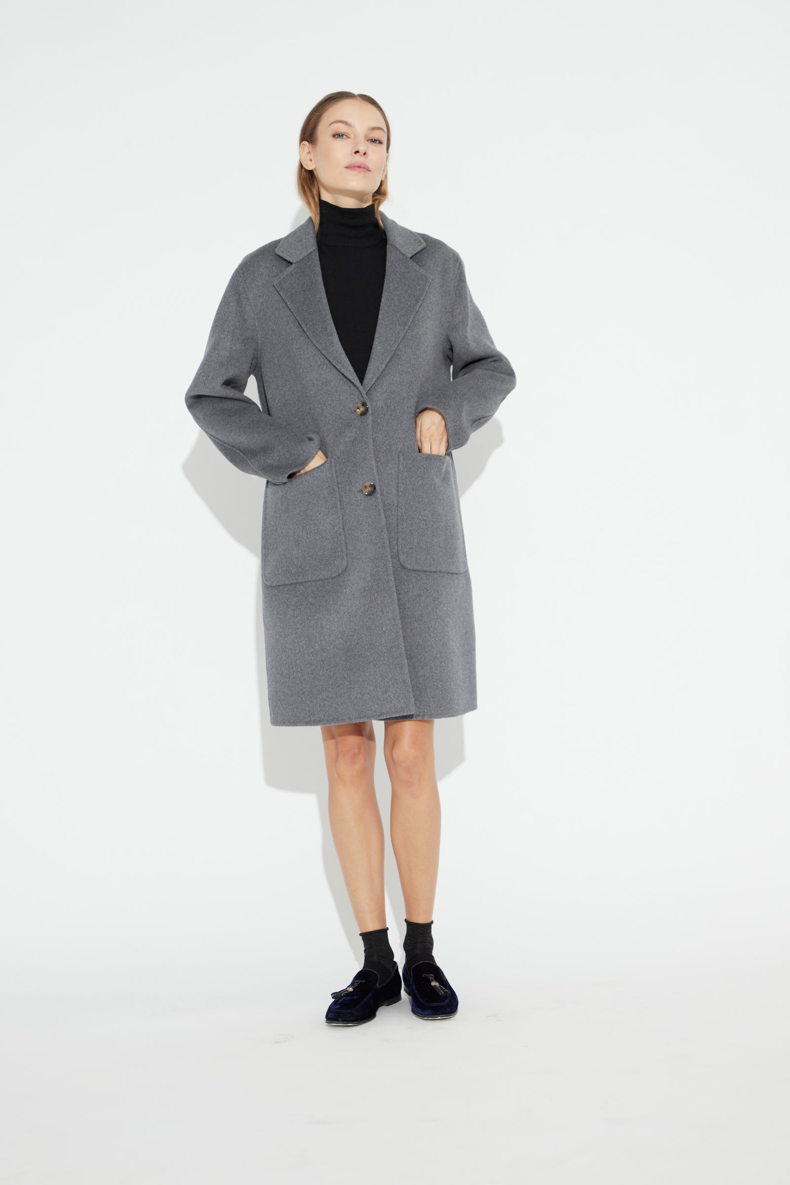 Wool Coat Grey