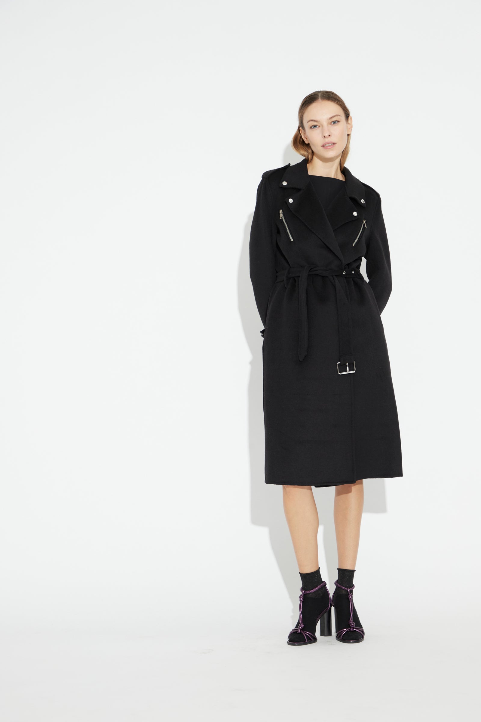 Kiodo Wool Coat Black