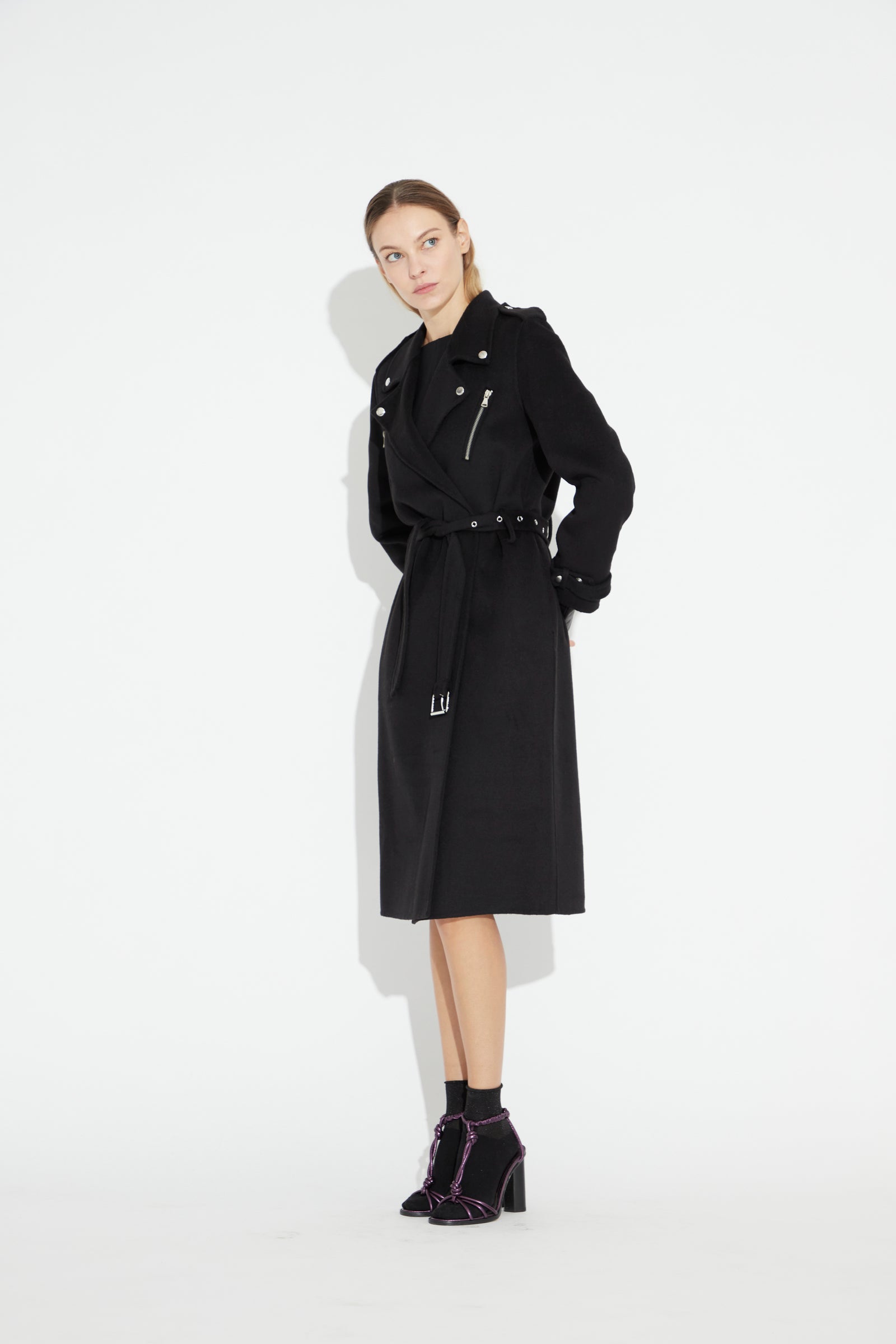 Kiodo Wool Coat Black