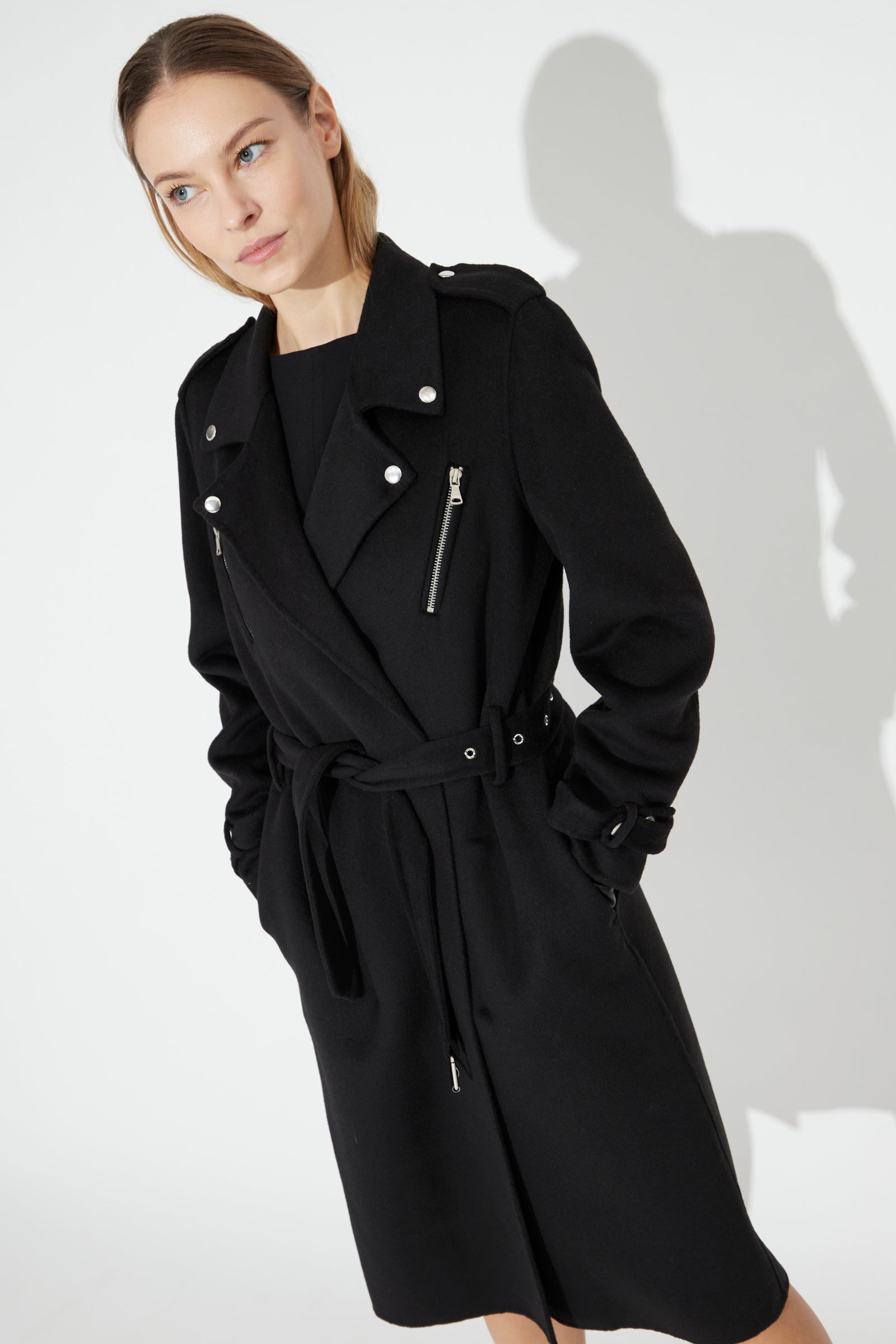 Kiodo Wool Coat Black