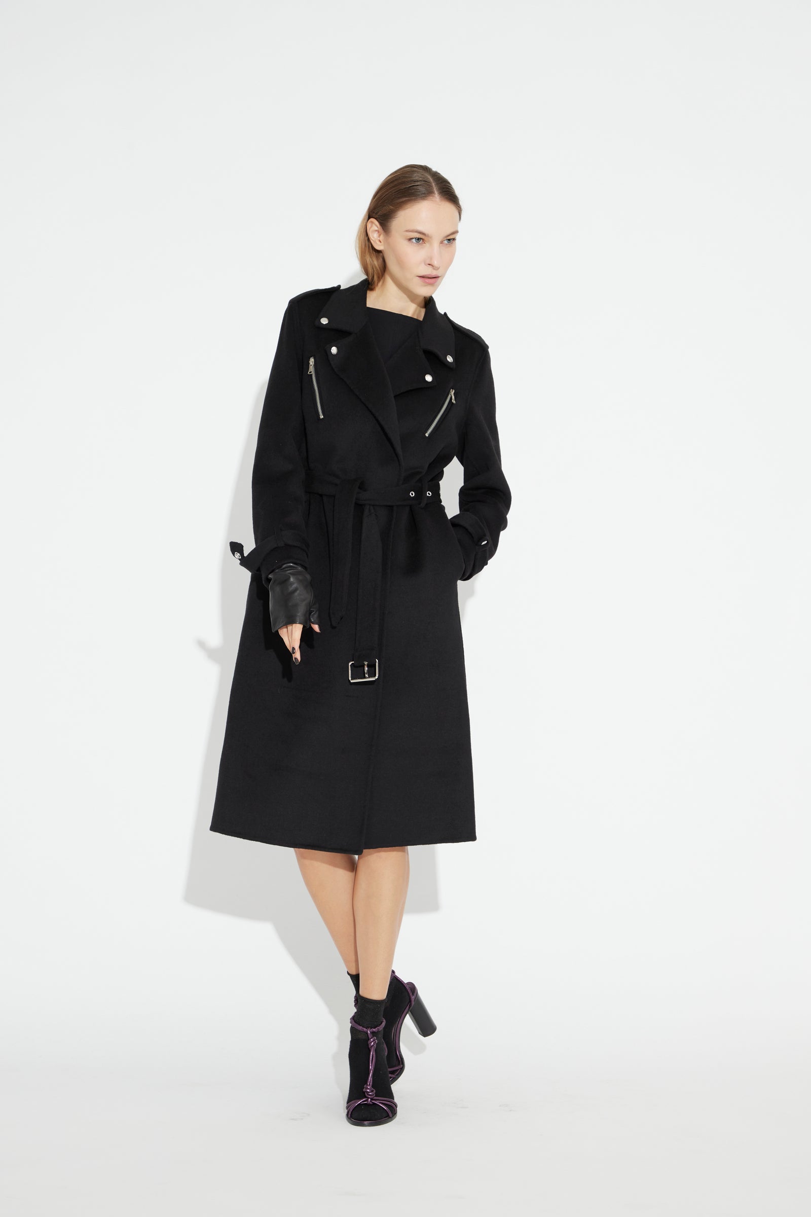 Kiodo Wool Coat Black