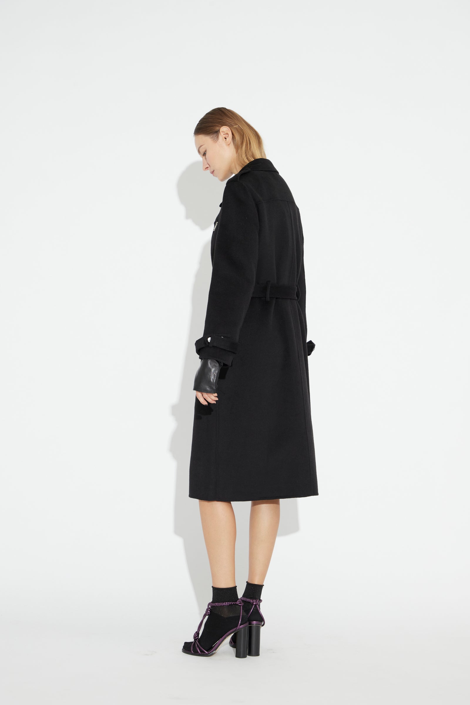 Kiodo Wool Coat Black