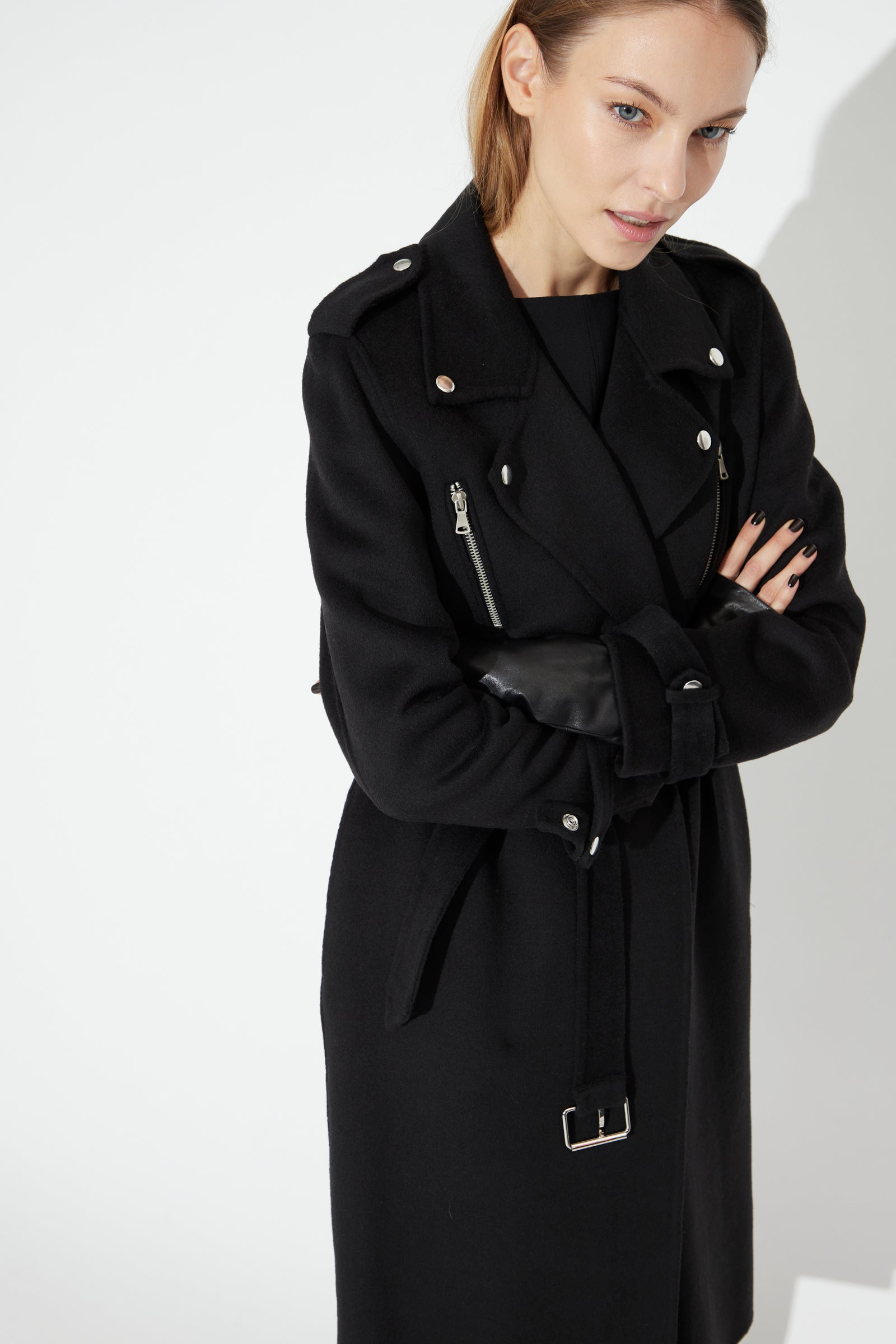 Kiodo Wool Coat Black