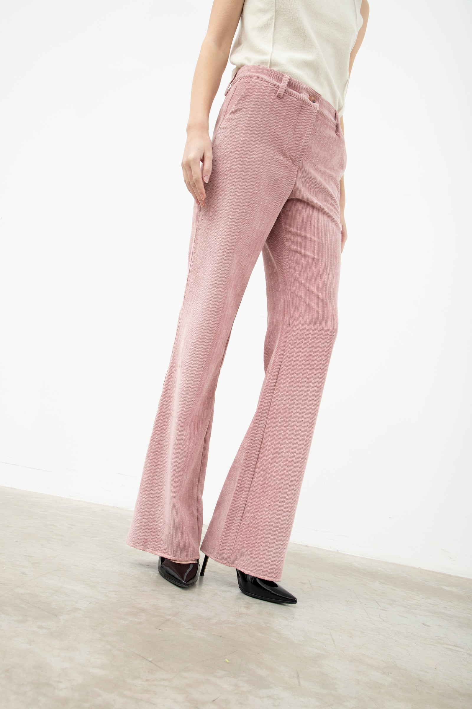 Tailleur With Double Breasted Blazer Pink